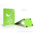 Kreatives grünes Vogelmetall einfaches Bücherregal Bibliotheksschindel